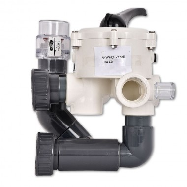 Vana cu 6 cai pentru Beadfilter 40/50